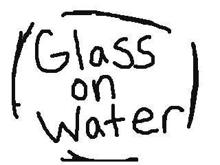 Dangerkids - Glass on Water [Typography] by bballdaniel3 (Flipnote thumbnail)