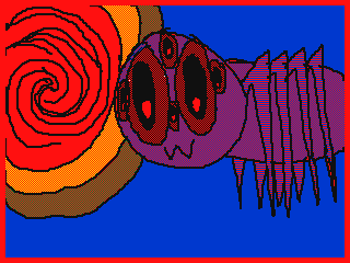 A Spider of Some Sort. by Animerush272 (Flipnote thumbnail)