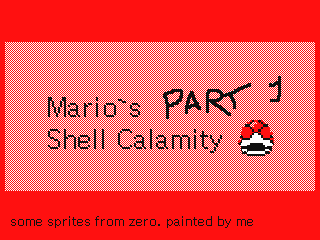 mario's shell calamity 1 by bredi amai (Flipnote thumbnail)