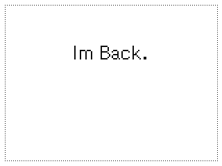 Im Back. by Kørdru (Flipnote thumbnail)