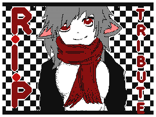 Rest in peace, Crimson. Ill see you again oneday by AxelRemix (Flipnote thumbnail)