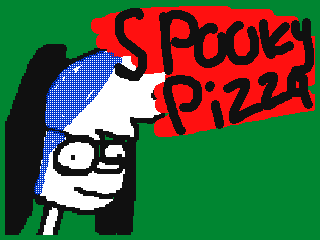Spooky Pizza by nathan (Flipnote thumbnail)
